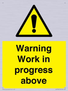 Warning Work in progress above
